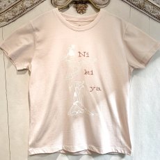 画像1: 【entrechat】 〈 NIKIYA 〉クルーネック半袖Tシャツ (1)