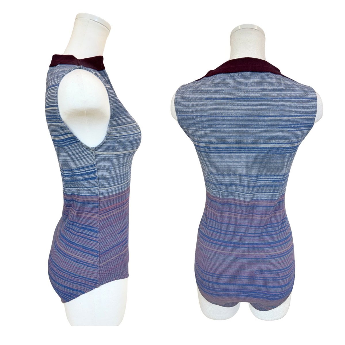 画像2: 【Donna Prima】 ニットレオタード Lサイズ (3) (2)