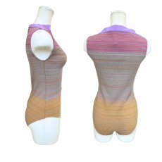 画像2: 【Donna Prima】 ニットレオタード Mサイズ (3) (2)