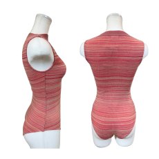 画像2: 【Donna Prima】 ニットレオタード Sサイズ (3) (2)