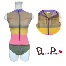 画像1: 【Donna Prima】 ニットレオタード Sサイズ (5) (1)