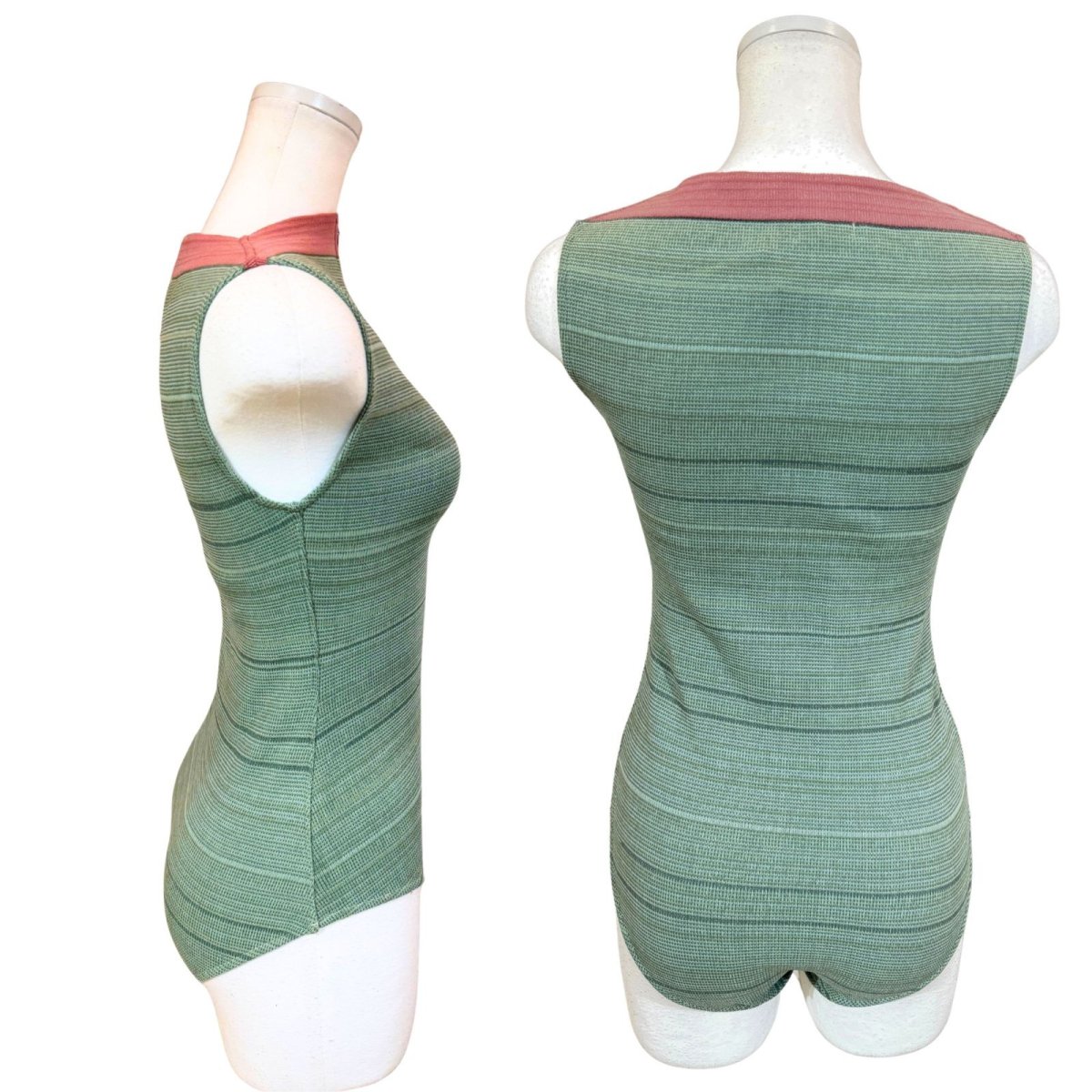 画像2: 【Donna Prima】 ニットレオタード Mサイズ (6) (2)