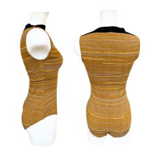 画像2: 【Donna Prima】 ニットレオタード Sサイズ (7) (2)