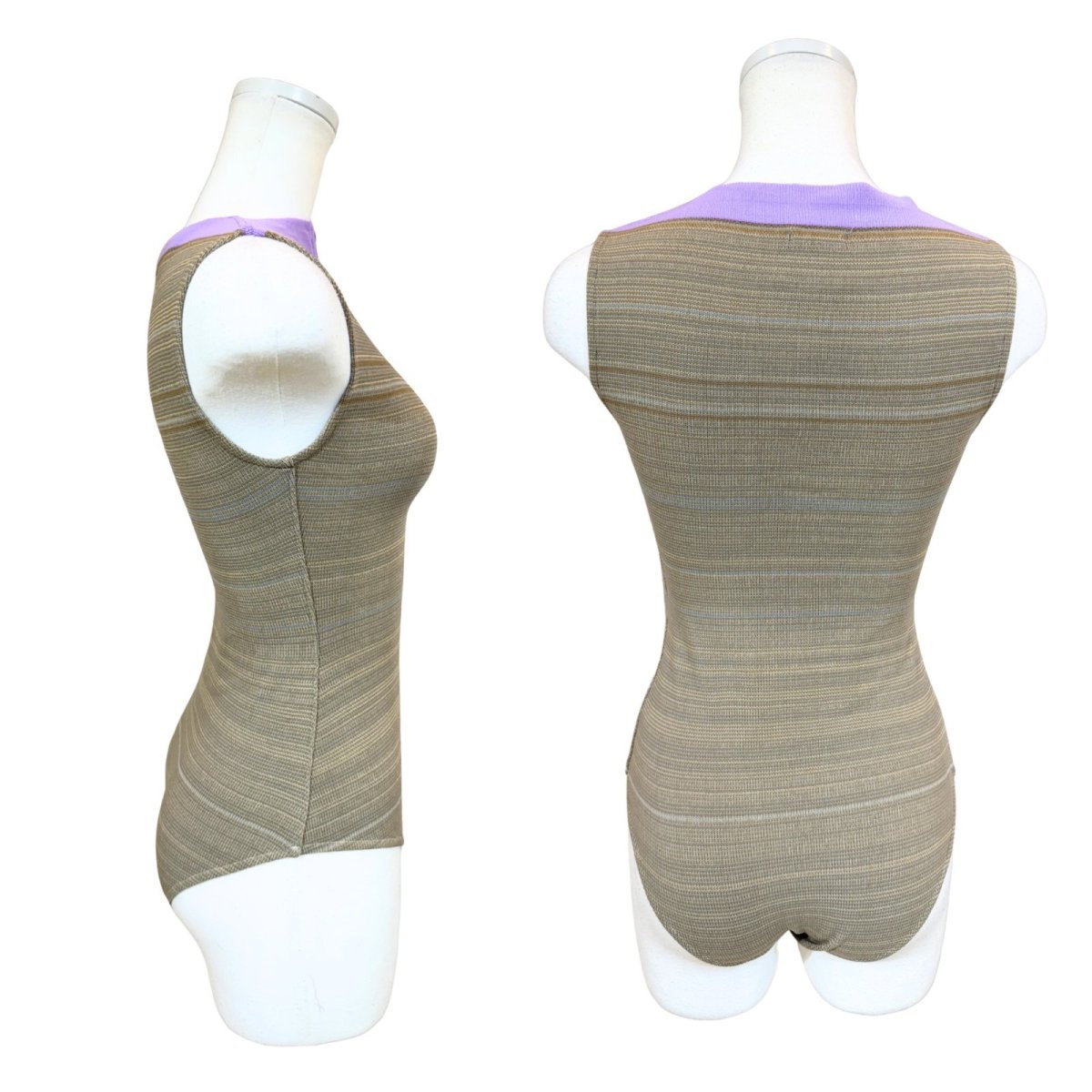 画像2: 【Donna Prima】 ニットレオタード Sサイズ (6) (2)