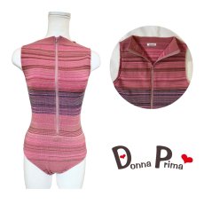 画像1: 【Donna Prima】 ニットレオタード Sサイズ (2) (1)