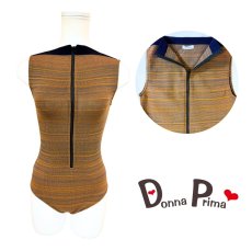 画像1: 【Donna Prima】 ニットレオタード Sサイズ (8) (1)