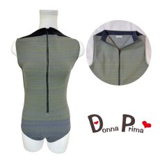 画像1: 【Donna Prima】 ニットレオタード Lサイズ (1) (1)