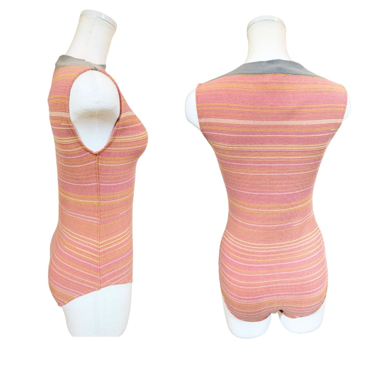 画像2: 【Donna Prima】 ニットレオタード Mサイズ (9) (2)