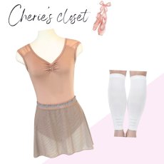 画像1: 【CHERIE’S CLOSET】ピンクセットアップ風コーデ (1)