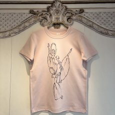 画像2: 【entrechat】 〈 Giselle〉コットンクルーネック半袖Tシャツ (2)