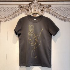 画像1: 【entrechat】 〈 Giselle〉コットンクルーネック半袖Tシャツ (1)
