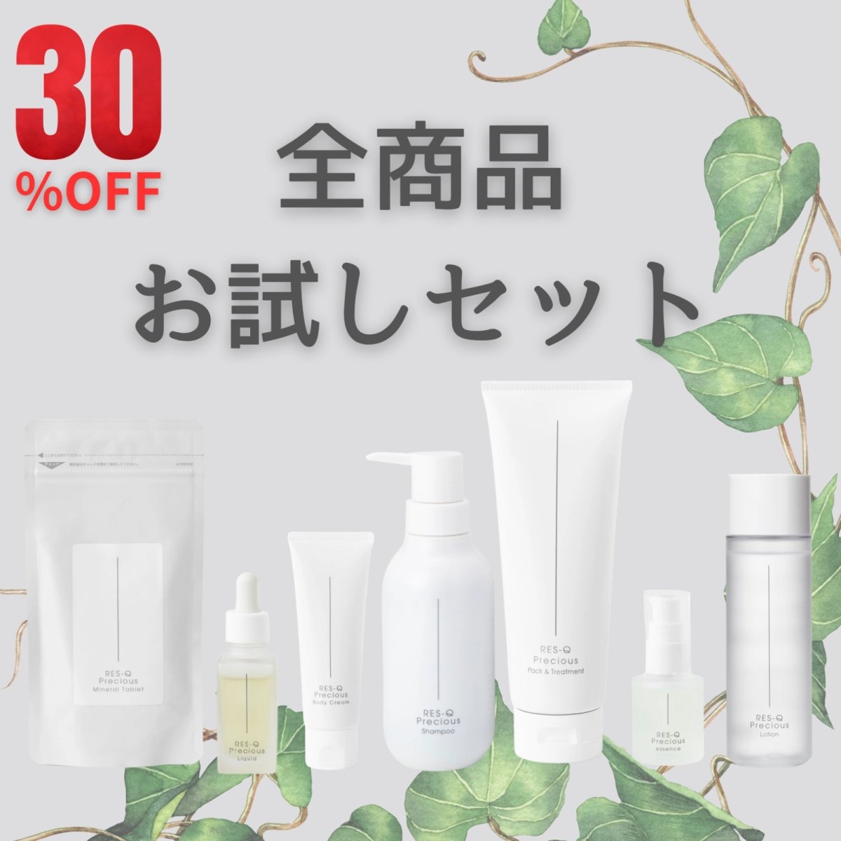 画像1: 【 全商品お試しセット】30%OFF！  12/11〜12/21限定 (1)