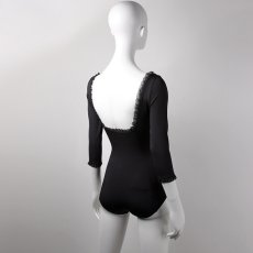 画像11: 【LEVDANCE】  Elizabeth square neck leotard (11)