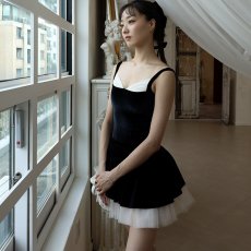 画像3: 【LEVDANCE】  Beatrice Velvet Leotard (3)