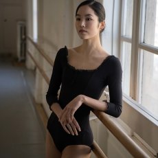 画像8: 【LEVDANCE】  Elizabeth square neck leotard (8)