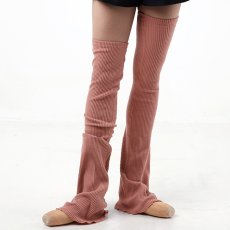 画像2: 【LEVDANCE】  annette semi flare legwarmers (2)