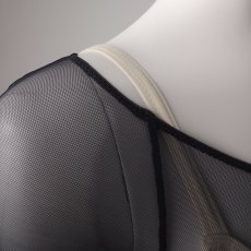 画像3: 【LEVDANCE】    NEW chouette mesh crop top  (3)