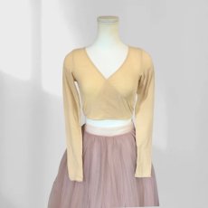 画像3: 【LEVDANCE】  Crossover sweater (3)