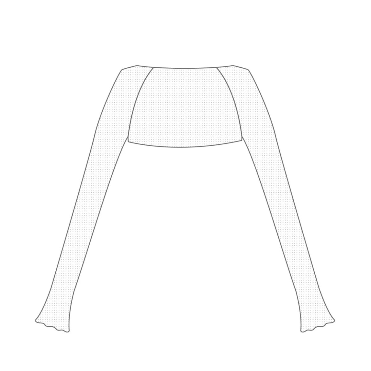 画像12: 受注予約 【DellaLoMILANO】 Ballet Shrug (12)