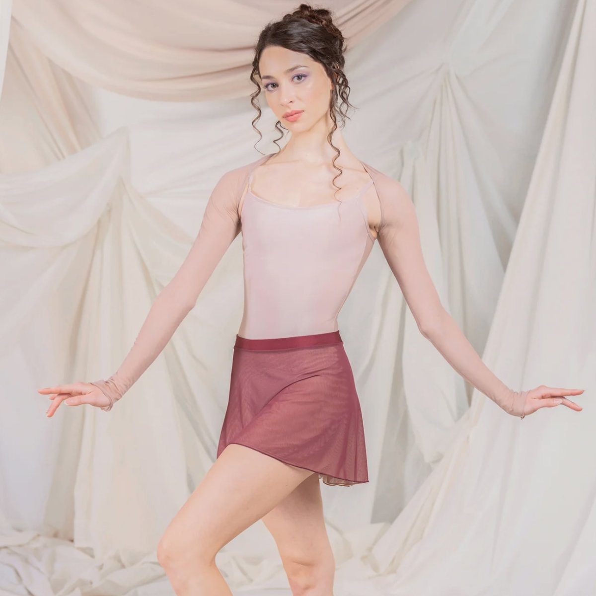 画像1: 受注予約 【DellaLoMILANO】 Ballet Shrug (1)