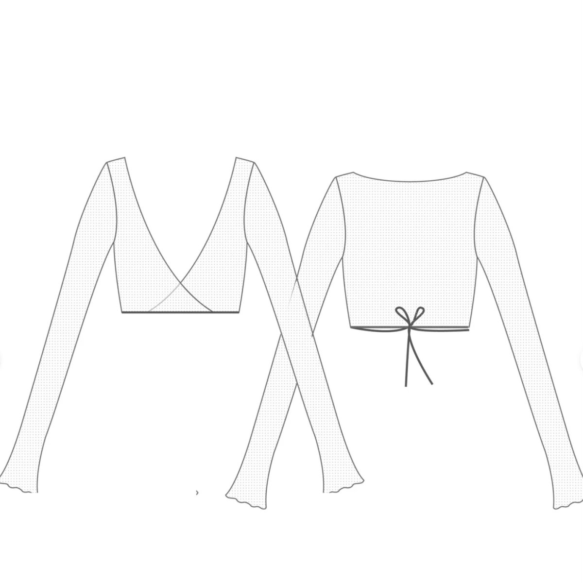 画像9: 受注予約 【DellaLoMILANO】 Ballet Wrap (9)