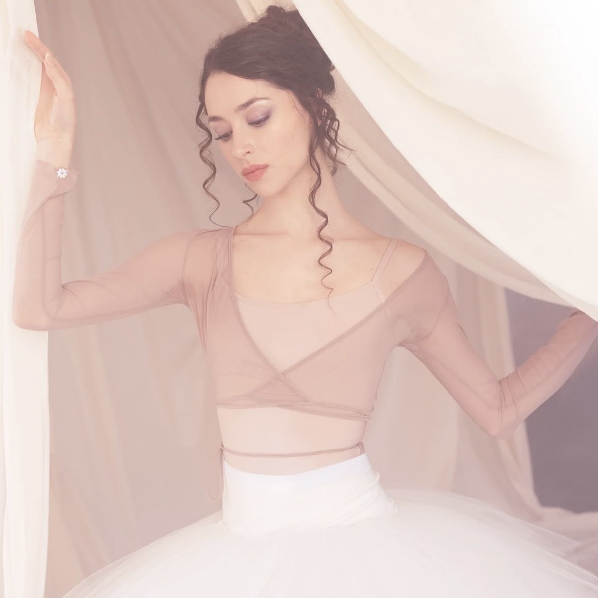 画像1: 受注予約 【DellaLoMILANO】 Ballet Wrap (1)