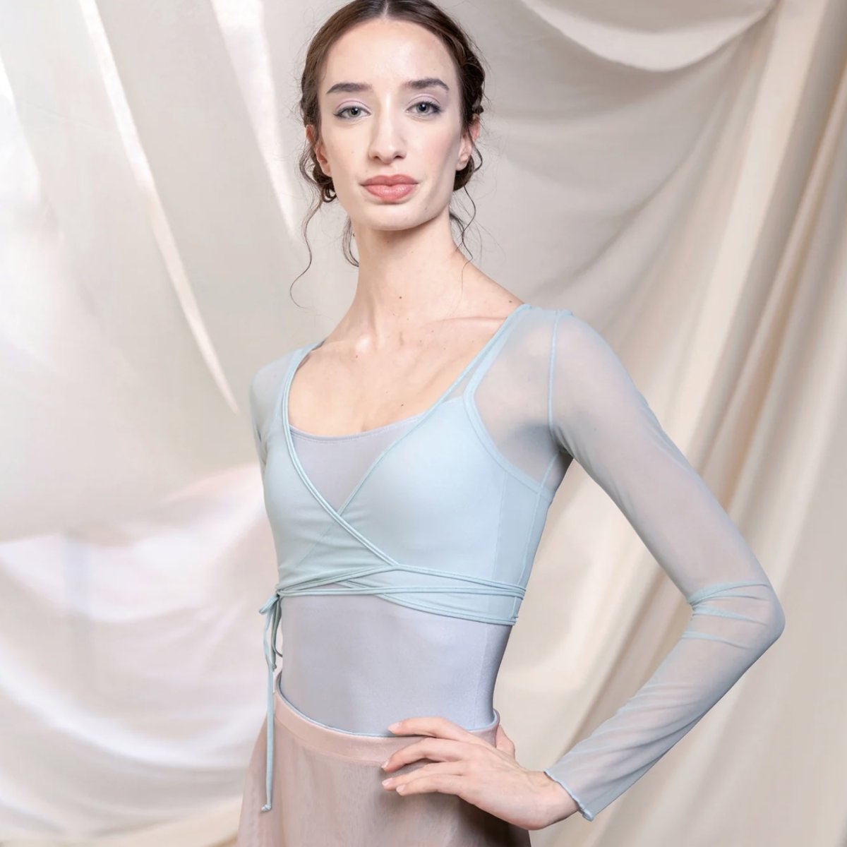 画像2: 受注予約 【DellaLoMILANO】 Ballet Wrap (2)