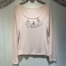 画像1: 【entrechat】  〈 La Sylphide 〉スクープネックトップス (1)