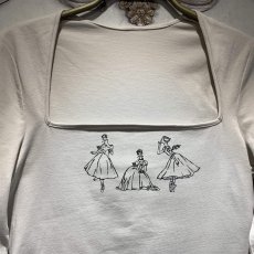 画像2: 【entrechat】  〈 La Sylphide 〉スクエアネックジャージトップス (2)