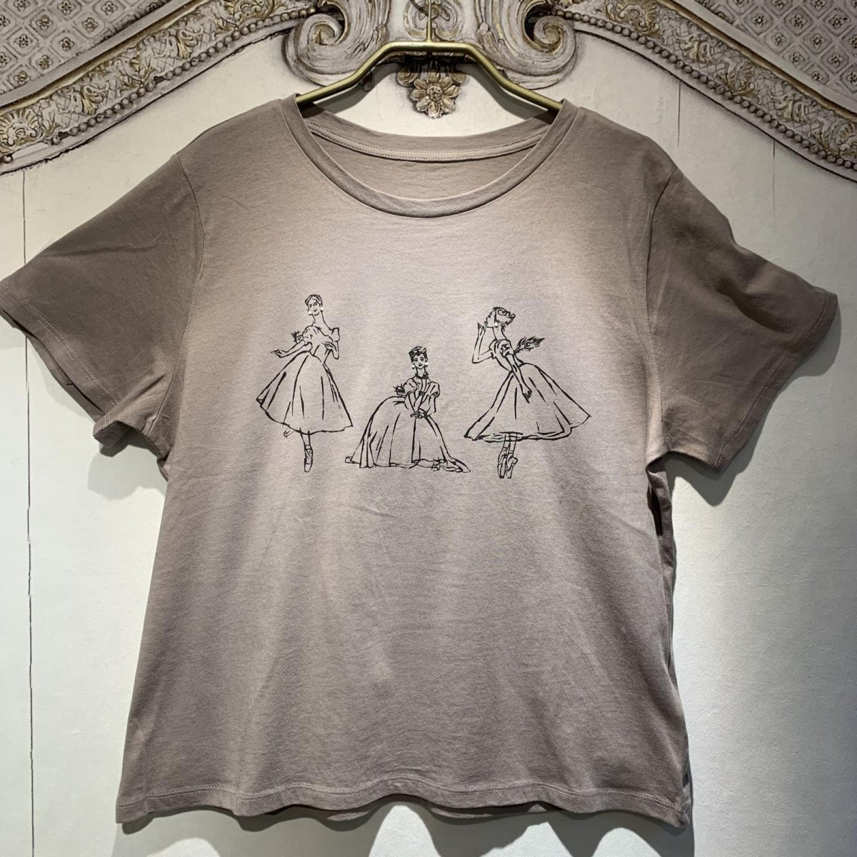 画像3: 【entrechat】  〈 La Sylphide 〉オーガニックコットンTシャツ (3)