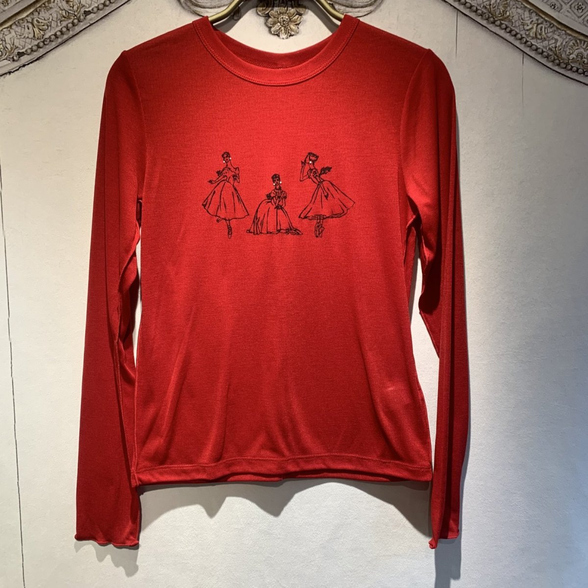 画像7: 【entrechat】  〈 La sylphide〉ソフトシアークルーネック (7)