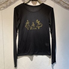 画像3: 【entrechat】  〈 La sylphide〉ソフトシアークルーネック (3)