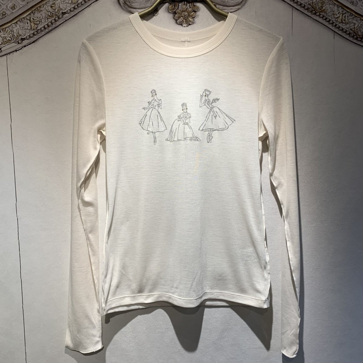 画像1: 【entrechat】  〈 La Sylphide 〉ソフトシアクルーネック (1)