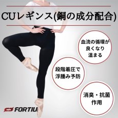 画像1: 【FORTIUM】CUレギンス（銅の成分配合） (1)