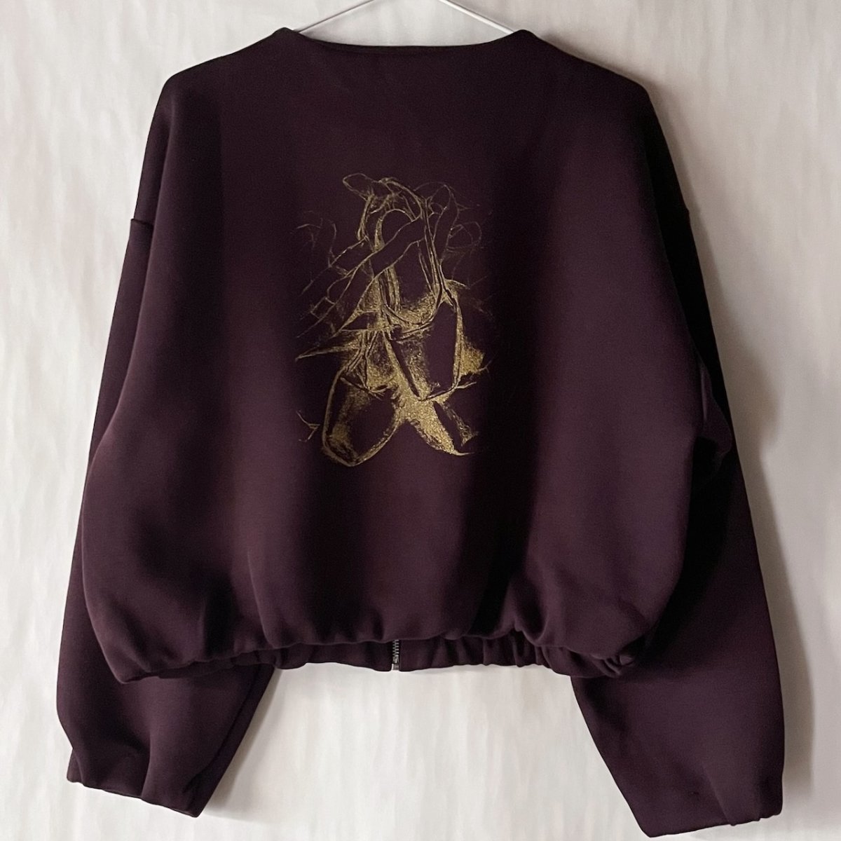 画像4: 【entrechat】  〈 Toe shoes 〉スキューバフルジップトップス (4)