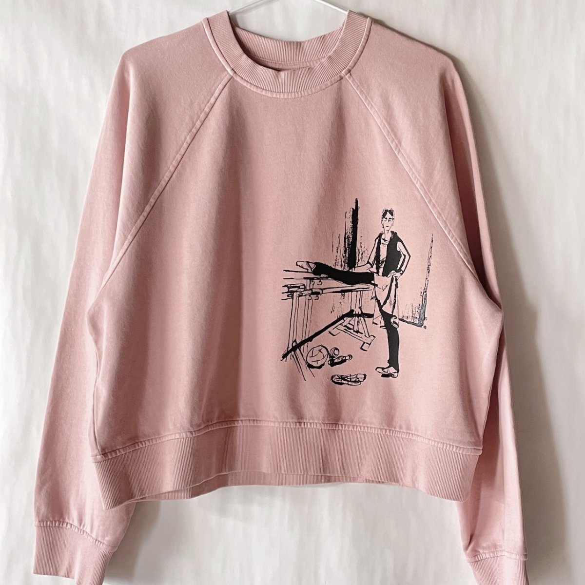 画像3: 【entrechat】  〈 Warm up 〉ウォッシュドコットンスウェット (3)