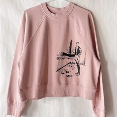 画像3: 【entrechat】  〈 Warm up 〉ウォッシュドコットンスウェット (3)