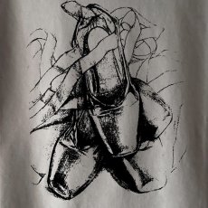 画像4: 【entrechat】 〈 Toe shoes 〉ボートネック七分袖Ｔ (4)