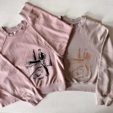 画像1: 【entrechat】  〈 Warm up 〉ウォッシュドコットンスウェット (1)