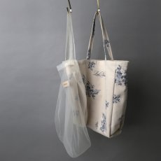 画像8: 【LEVDANCE】 LEV canvas bag + tulle bag set (8)