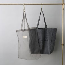 画像5: 【LEVDANCE】 LEV canvas bag + tulle bag set (5)