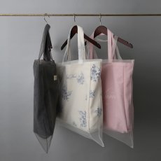 画像1: 【LEVDANCE】 LEV canvas bag + tulle bag set (1)