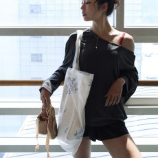 画像2: 【LEVDANCE】 LEV canvas bag + tulle bag set (2)