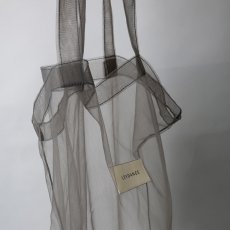 画像7: 【LEVDANCE】 LEV canvas bag + tulle bag set (7)