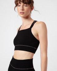 画像1: 【repetto】  シンストラップ リブ ブラトップ (1)