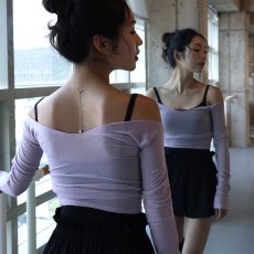 画像6: 【LEVDANCE】  off-shoulder wool sweater (6)