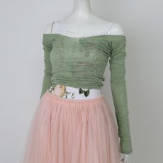 画像8: 【LEVDANCE】  off-shoulder wool sweater (8)