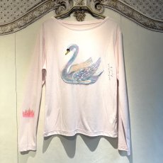 画像5: 【entrechat】デザイナー直筆  Odette Swan 長袖クルーネックＴシャツ (5)