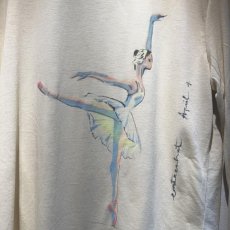 画像5: 【entrechat】デザイナー直筆 Odette Swan Ballerina 長袖クルーネックＴシャツ (5)