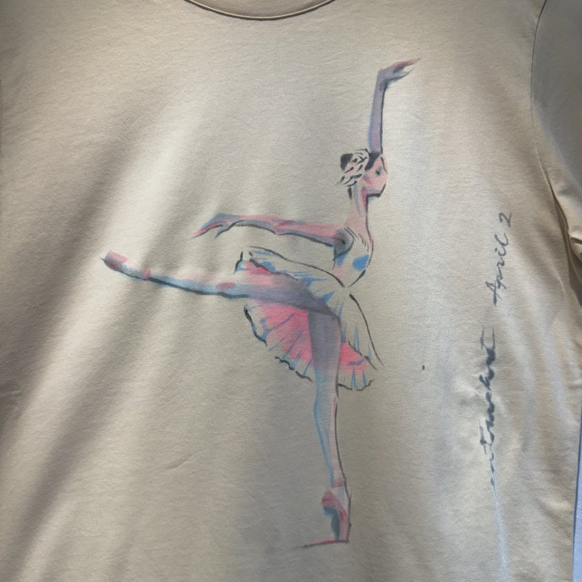 画像7: 【entrechat】デザイナー直筆 Odette Swan Ballerina 半袖Tシャツ (7)